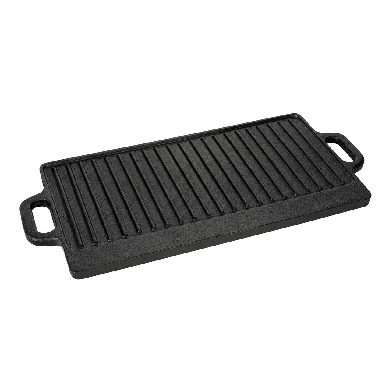 Plancha de hierro fundido 42 × 23 × 1 cm · 4 kg
