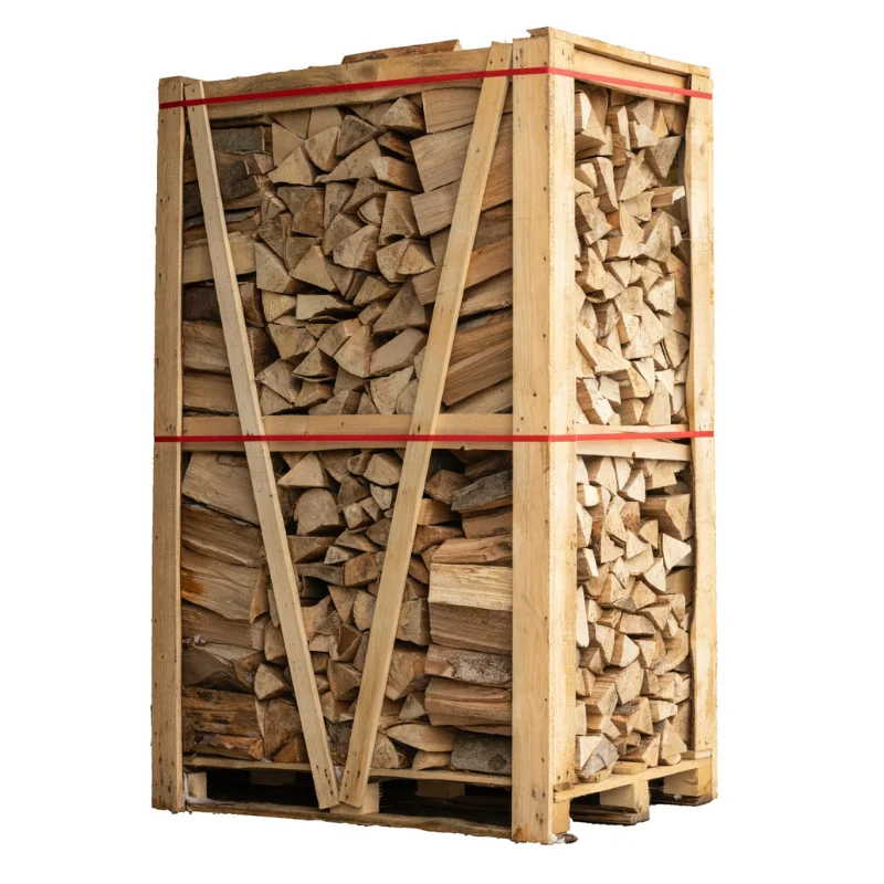 Legna mista · 2 bancali di ceppi da 33 cm (3 steri / 2,4 m³)