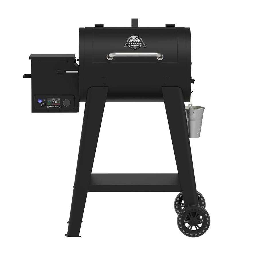Parrilla de pellets compacta Pit Boss FB2 Series 500 PB500FB2 · 8 modos de cocción con Flame Broiler
