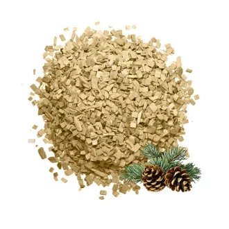 Virutas de ahumado de abeto 10 kg · aroma boscoso intenso para carnes, embutidos y quesos