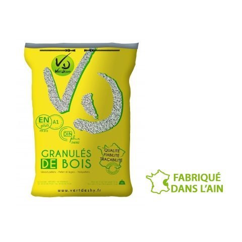 Holzpellets DINplus Sackware 3 Paletten Vertdeshy, 100 % Nadelholz
